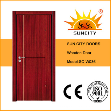 Economic Flush Design Bedroom Painting Wooden Door (SC-W036)